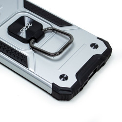 COOL Case for iPhone 13 Hard Ring Silver