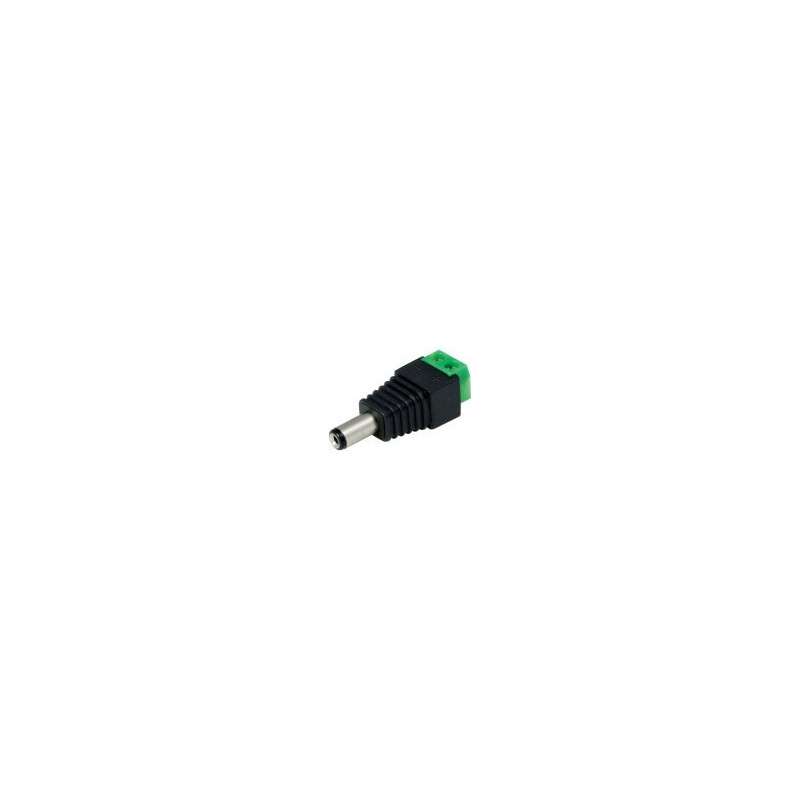 5.5x2.1x10mm Female DC plug with screws