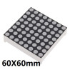 Led Dot Matrix 8X8 Ø:5,0mm 60X60mm 16PIN