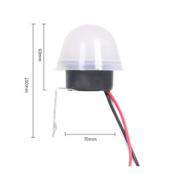 Twilight sensor 230VAC 10A 2000W IP65 - AS-20