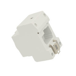 Schuko socket 230VAC 16A for DIN rail Gray