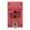 Schuko socket 230VAC 16A for DIN rail Red