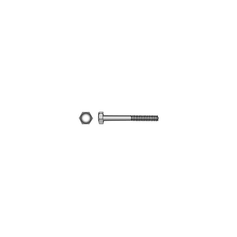 Stainless steel hex head screw A2 M8x130