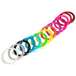 3D Printing Pen with 1.75mm PLA/ABS Screen + 13 FREE PLA Filaments