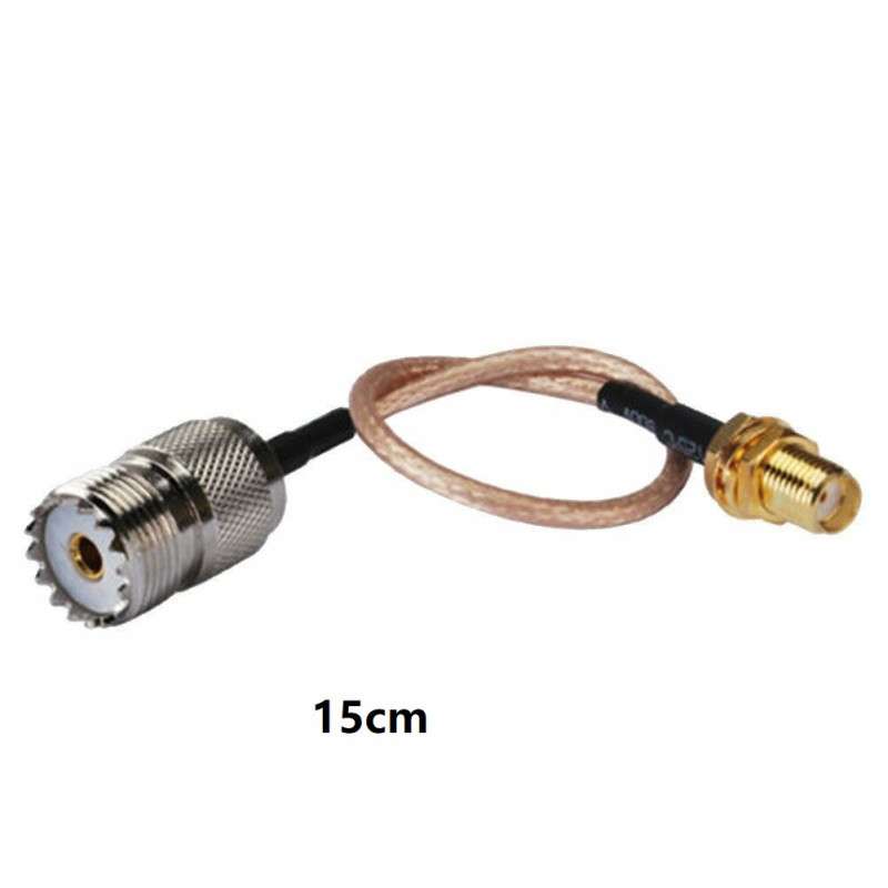 Adaptador SMA femea - PL femea - 0,15m