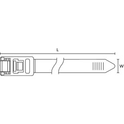 Reusable clamps with quick-release mechanism