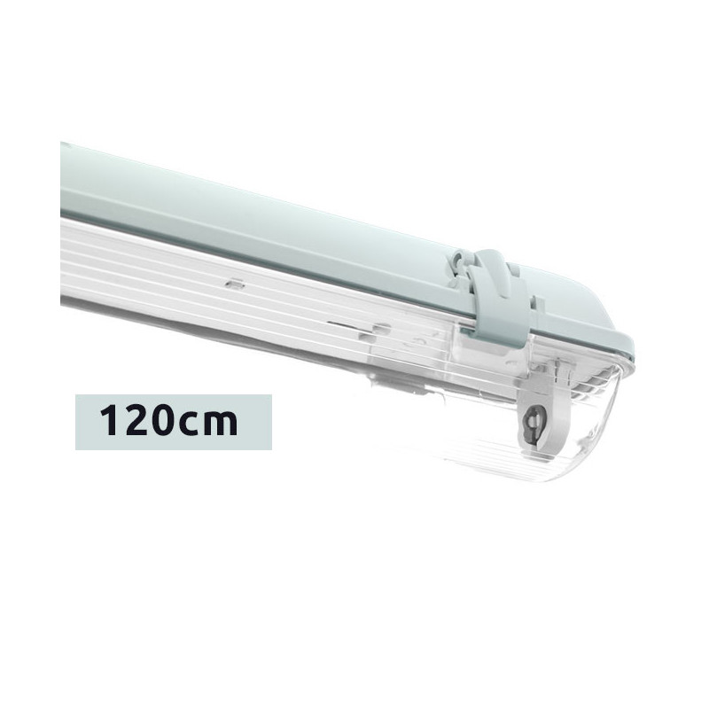 Armadura para tubos LED T8 1x120cm IP65