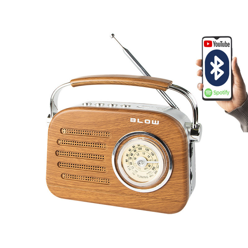 Portable analog FM radio BT BLOW RA3