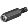 Ficha DC macho 5.5/2.1 mm