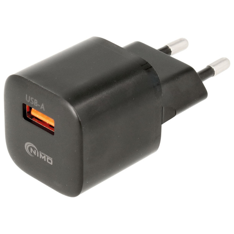 Fuente de alimentación/cargador 1xUSB-A QC3.0 18W - Nimo CAR423
