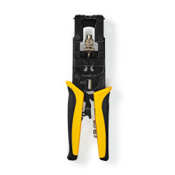 Crimping pliers for BNC, RCA and F compression plugs - RG58, RG59, RG6