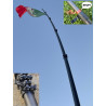 Rigid Telescopic Portable Mast 10M Fiberglass