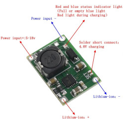 TP5100 1S/2S, 2A Lithium battery charge module