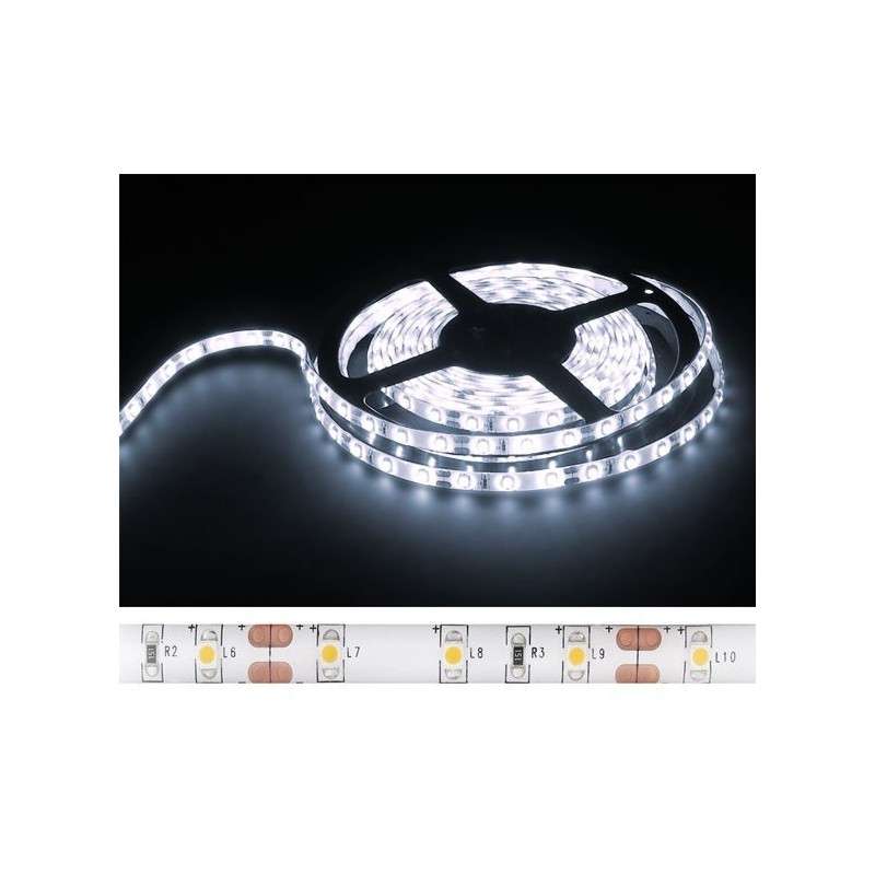 Tira de 600 LEDs SMD2835 24VDC 7,2W/m (36W) 6000K (blanco frío)