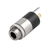 Conector hembra para panel, jack estéreo de 3,5 mm SCHURTER 4832