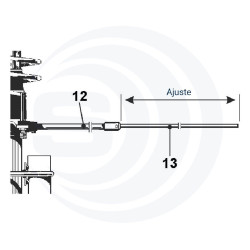 Radial de substituição antena base NEW TORNADO