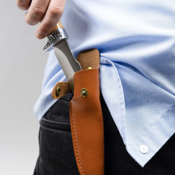 Cuchillo de caza PNI Hunting H100, longitud 215 mm, funda incluida