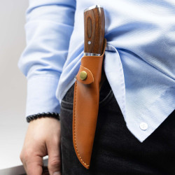 Cuchillo de caza PNI Hunting H100, longitud 215 mm, funda incluida