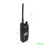 PNI DS890 VHF Marina Walkie-Talkie (Black)