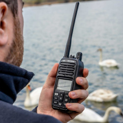 PNI DS890 Walkie-talkie de marina VHF (negro)