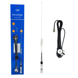 PNI UF500 UHF antenna , 63 cm, 430-470 MHz, with vehicle mount
