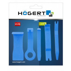 Car radio / trim / moulding removal tool set - 5 pieces - Högert HT8G3