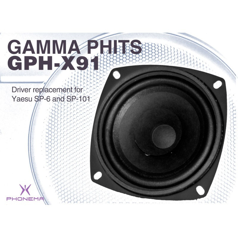 PHONEMA GAMMA GPH-X91 - Yaesu SP-101 y SP-6