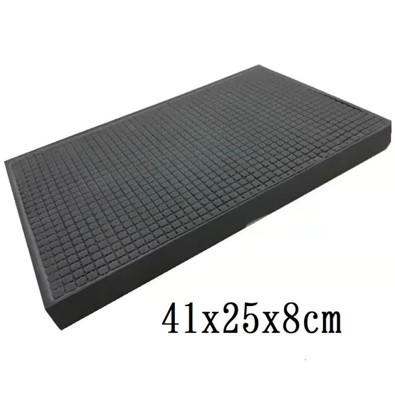 Espuma precortada para cajas y maletas 41x25x8cm