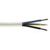 Stranded electric cable round  FVV 3x1.5mm² white - H05VV-F 3G1.5