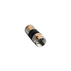 Compression F connector for RG6 Ø8mm