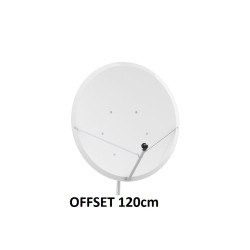 Antena Parabólica OFFSET 120cm