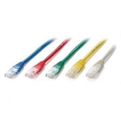 NET cable U / UTP C5E 0.5m Amarillo