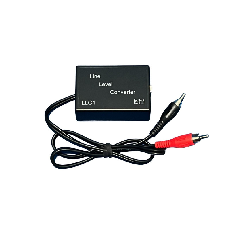 BHI LLC1 - Convertidor de nivel de línea estéreo