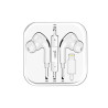White Headphones COOL Stereo With Micro for iPhone - Goma IN-EAR