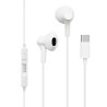 COOL Stereo Type-C Button Earphones with Microphone (Digital) White