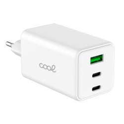 Carregador PD (2x Tipo C + 1x USB) COOL 100W GaN