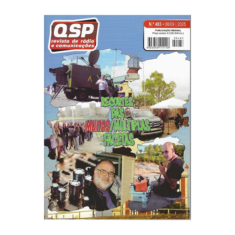 483 QSP - RADIO AND COMMUNICATIONS MAGAZINE Nº483 08/09 2025