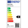G9 LED 230V 4W 6500K 470lm - LED POL ORO-G9-SEDI-4W-CW-II