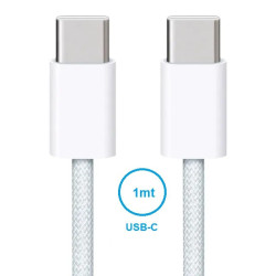 cable usb-c / usb-c macho 5amp (solo carga)1 metro