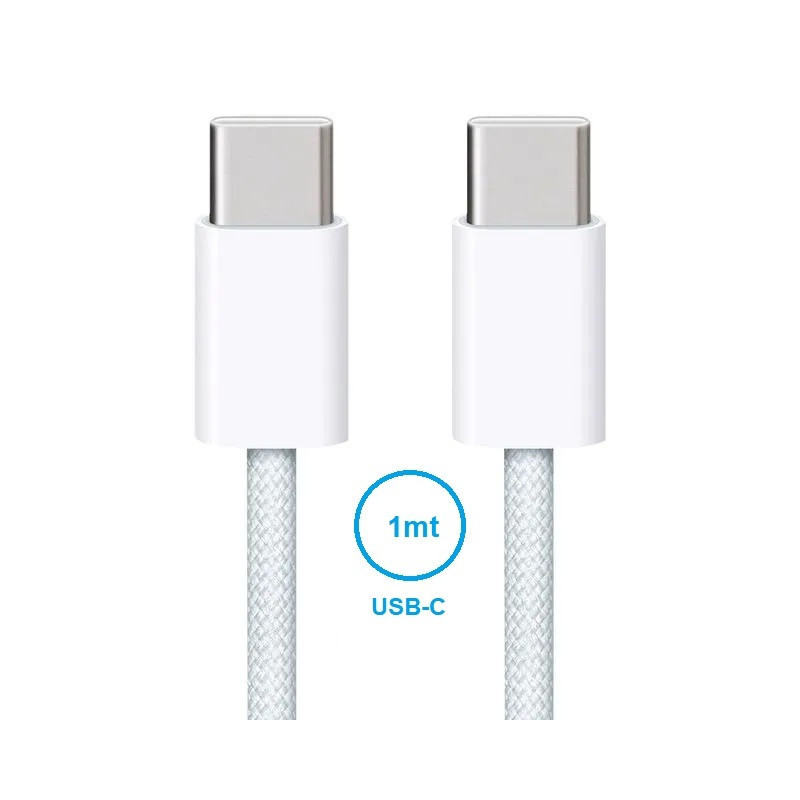 Cable usb-c  / usb-c male 5amp (charge) 1 meter