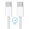 Cabo USB-C / USB-C macho de 5 amperes (apenas carregamento) 1 metro