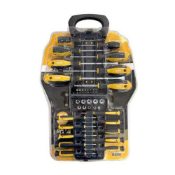 44 Piece Screwdriver, Socket and Bit Set