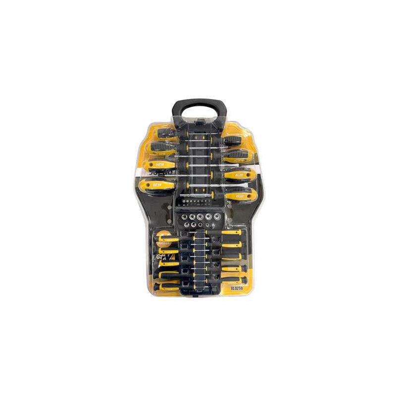 44 Piece Screwdriver, Socket and Bit Set