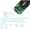 Arduino Compatible DS1302 RTC (Real Time Clock) Module (Battery Free)