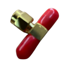 Tapa Protectora para SMA Hembra - Color Rojo - Blister con 10 Unidades