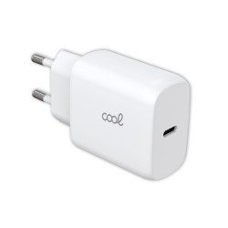 Carregador rápido universal (PD) Tipo C COOL (25 W) Branco