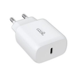 Carregador rápido universal (PD) Tipo C COOL (25 W) Branco