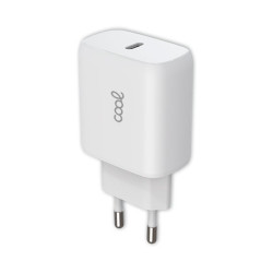 Carregador rápido universal (PD) Tipo C COOL (25 W) Branco