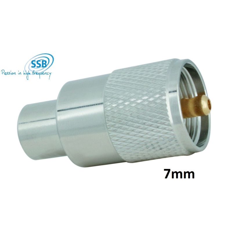 Ficha (PL259) macho AIRCELL7 /ULTRAFLEX 7 / HIGHFLEXX 7