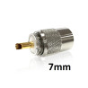Ficha (PL259) macho (tipo 7mm) AIRCELL7 /ULTRAFLEX 7 / HIGHFLEXX 7